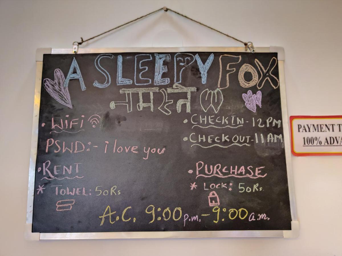 A Sleepy Fox Hostel Νέο Δελχί Εξωτερικό φωτογραφία